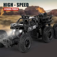 All-terrain Electric Toy Car, Alloy Car, 1-20 Scale Model Car, 2.4GHz R Or C Off-road Car, High-speed Car, With Headlights And Shock Absorption, Birthday Gifts For Kids Over 3 Years Old-yellow — view 5