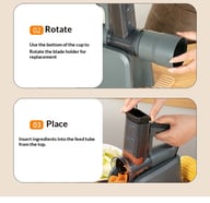 Automatic Vegetable Cutter with Smart Display | Home & Kitchen — view 7