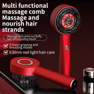 Red Light Therapy Scalp Massage Comb | Hair Growth Electric Brush — view 5