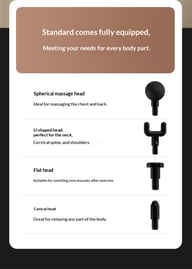 Cross-Border 887 Silent Fascia Gun | Health & Beauty Muscle Recovery — view 19