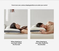 Water Cube Massage Bead Neck Pillow for Students | High Rebound Support — view 15