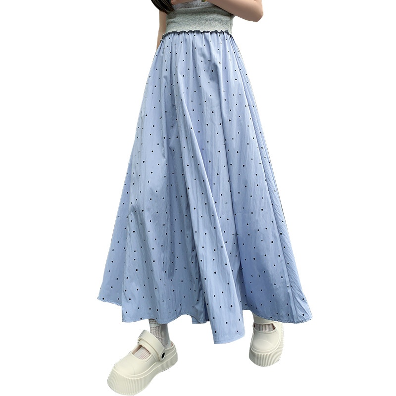 High-Waisted Draping Ice-Silk Wide-Leg Pants | Breathable Summer