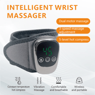 Cordless Wrist Heating Pad Wrap for Arthritis | Red Light Therapy Massager — view 6
