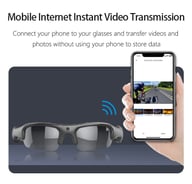 WiFi Smart Glasses Camera | Hands-Free Video Recording Sunglasses — view 5