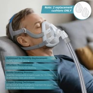 New-style breathing mask silicone pad with medical-grade cushioning