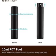 Coffee RDT Spray Bottle & Dosing Scoop Set | Static Reduction — view 4