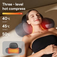 Vibrating Temperature-Controlled Heating Cervical Massage Pillow | Neck Pain Relief — view 8