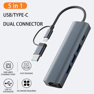 Gigabit Ethernet Port Adapter Dual-head Hub — view 13