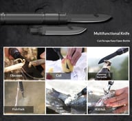 Portable Folding Self-Defense High-Carbon Steel Engineer Shovel for Cars — view 12