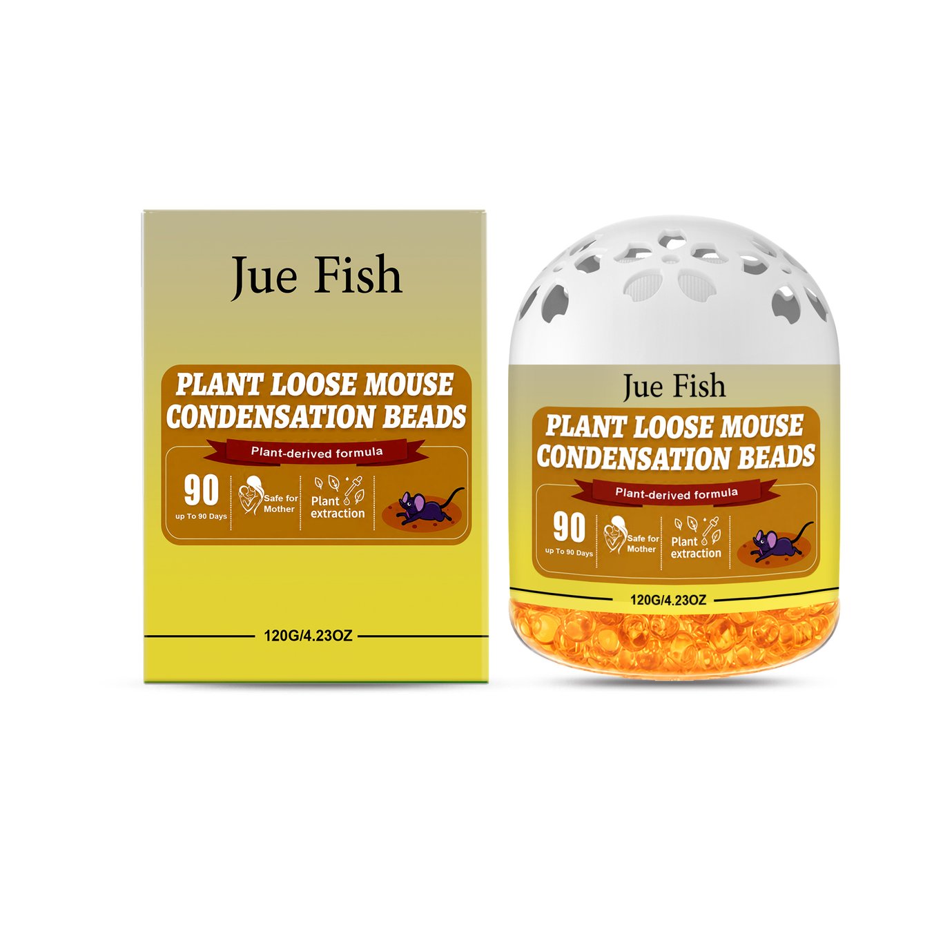 Plant Loose Mouse Condensation Beads | Natural 90-Day Pest Deterrent