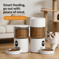 Smart Dog and Cat Food Feeder Dispenser | WiFi App Control — view 1