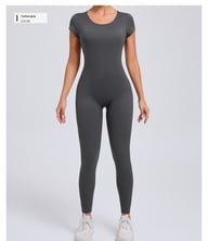 Women's Fashion Solid Color Quick-drying Yoga Bodysuit — view 14