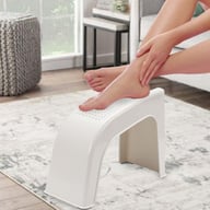 Shower Foot Rest Stand | Ergonomic Non-Slip Bathroom Stool — view 8