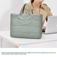 Stylish Lightweight Women's Computer Bag | Large Capacity Tote Storage — view 12