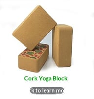 Solid Cork Massage Yoga Block Set | Natural Self-Myofascial Release — view 10