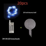 Floating LED Balloon Decorations | 20-inch Glowing Party Lights — view 7