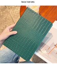 iPad Mini 6 & Pro 11" Crocodile Leather Case | Drop-Resistant Protective Shell — view 9
