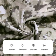 Camouflage Neck Gaiter Face Mask | Tactical Snood UPF50+ Protection — view 9