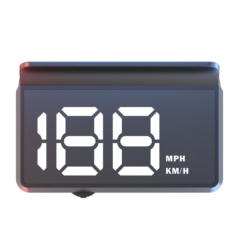 W2 Universal HUD Head-Up Display Car GPS Speedometer | Safe Driving