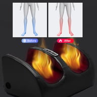 Electric Foot Massager with Heat | Shiatsu Kneading Calf Pain Relief — view 13