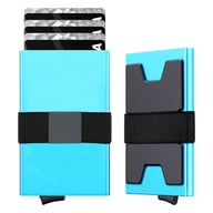 Aluminum RFID Card Case Minimalist Wallet | Mens Card Holder A008 — view 3