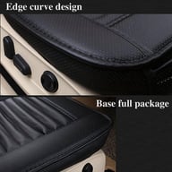 3D Car Front Seat Cover Pad | PU Leather Full Surround Cushion — view 7
