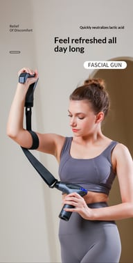 Cross-Border 887 Silent Fascia Gun | Health & Beauty Muscle Recovery — view 2