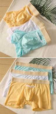 Men's Quick-Drying Ice-Silk Breathable Slim-Fit Sports Shorts — view 9