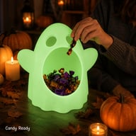 Halloween Ghost Storage Bowl 3D Printed Candy Holder Desktop Organizer — view 7