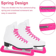 Pink Ice Skate Blade Guard | Universal Protection for Figure & Hockey Skates — view 4