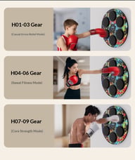 Smart Music Boxing Machine Wall Target | Home Fitness Equipment — view 6
