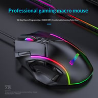 Ice Legend 12 Button Macro Gaming Mouse with RGB Lighting | Wired — view 2