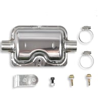 180CM Exhaust Pipe Air Heater Kit | 24mm Silencer & 25mm Filter — view 14