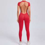 Women's Fashion Solid Color Quick-drying Yoga Bodysuit — view 6