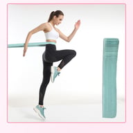 Fitness Waist-Slimming Pull-Up Resistance Band | Yoga Stretch Loop — view 11