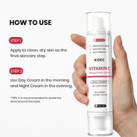 Derma Planing Facial Cream | Vitamin C Brightening Day & Night Moisturizer — view 4