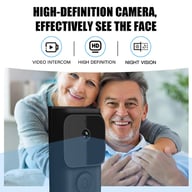 Smart WiFi Video Doorbell with Indoor Monitor | Wireless Security Camera — view 12