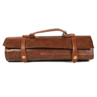 Portable Two-Tier Microfiber Leather Knife Storage Bag | Home & Kitchen — view 9