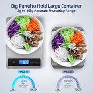 Precision Digital Food Scale with Backlit LCD | Kitchen Weighing — view 6