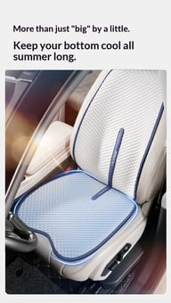 Summer Ice Silk Seat Cooling Pad | Non-Slip Car Seat Cooler — view 7