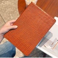 iPad Mini 6 & Pro 11" Crocodile Leather Case | Drop-Resistant Protective Shell — view 2