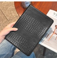 iPad Mini 6 & Pro 11" Crocodile Leather Case | Drop-Resistant Protective Shell — view 8