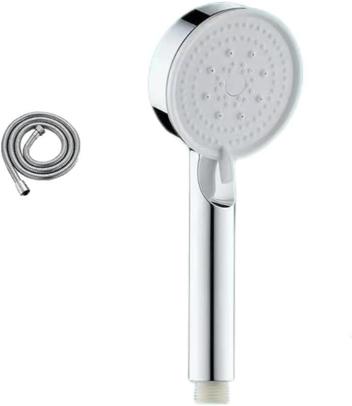 High Pressure 5 Mode Chrome Shower Head | Water Saving Handset