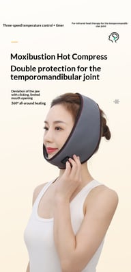 TMJ Heat Therapy Corrector | Electric Heating Pad for Jaw Pain Relief — view 17