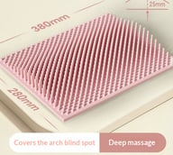 Foot Massage Pad with Acupressure Points | Reflexology Toe Plate — view 2