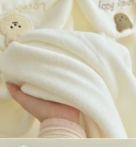 Baby Coral Fleece Hooded Cape Bath Towel Absorbent And Quick-drying — view 12