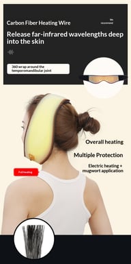 TMJ Heat Therapy Corrector | Electric Heating Pad for Jaw Pain Relief — view 10