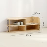 Children's Shoe-Changing Stool with Integrated Entryway Seating and Storage — view 4