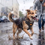 Harness-Style Reflective Dog Leash with Anti-Pull Feature | Captain Fam — view 2