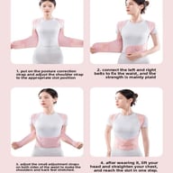 XXXL Anti-Hunchback Posture Correction Strap for Women | Invisible — view 4